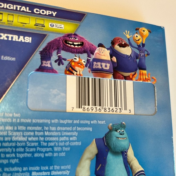 Disney Pixar Monsters University Collector’s Edition - Picture 2 of 3